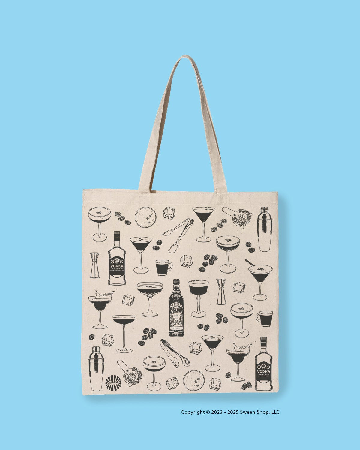 Espresso Martini Cotton Canvas Tote Bag