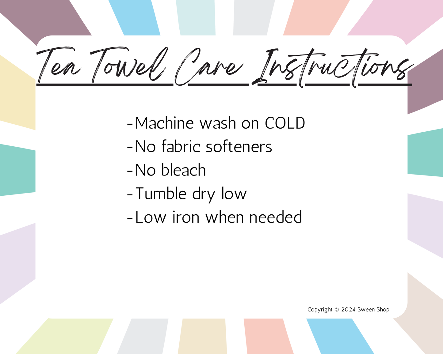 Beagle Tea Towel - 100% Premium Cotton Kitchen Dish Cloth