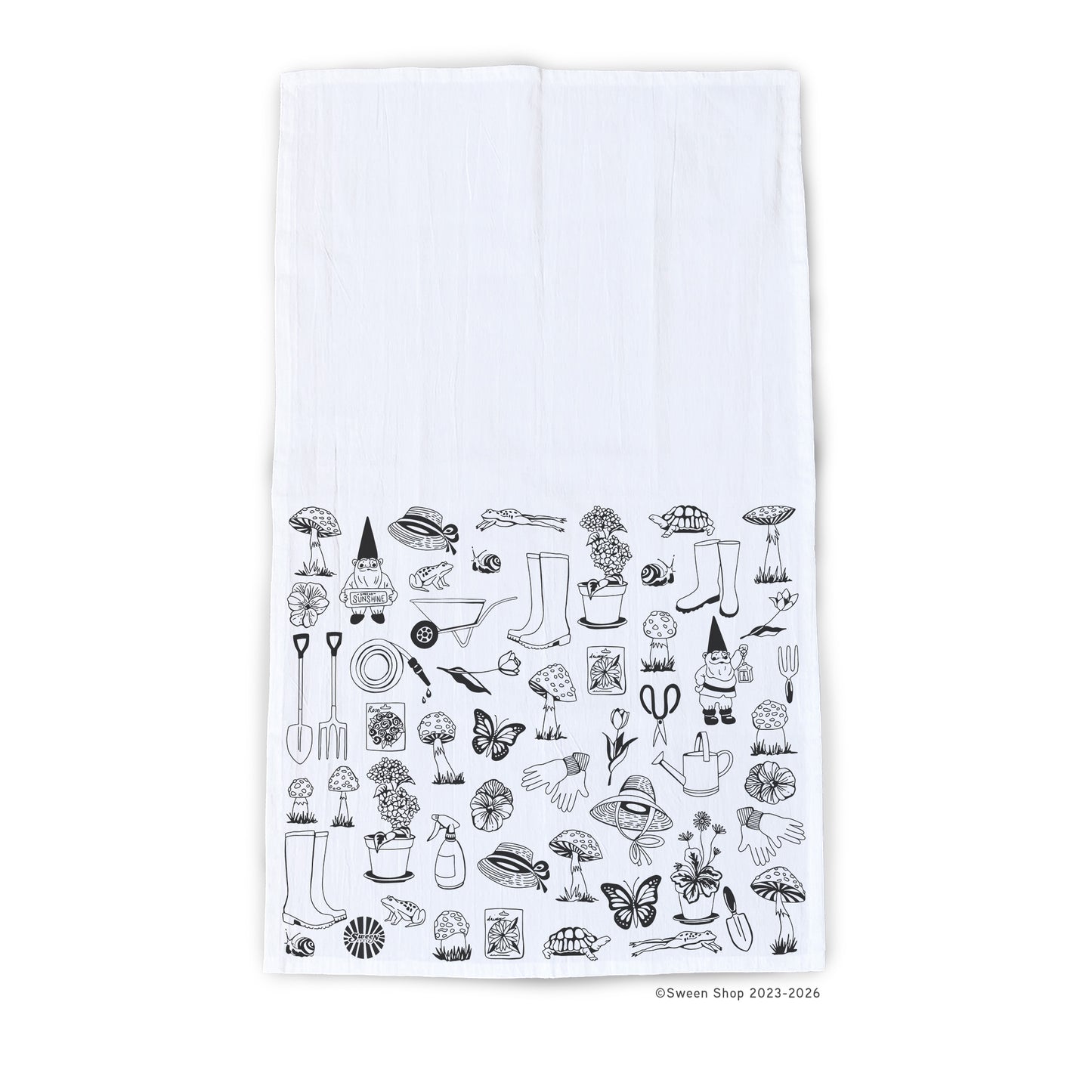 Gardening Tea Towel - 100% Premium Cotton Kitchen Dish Cloth