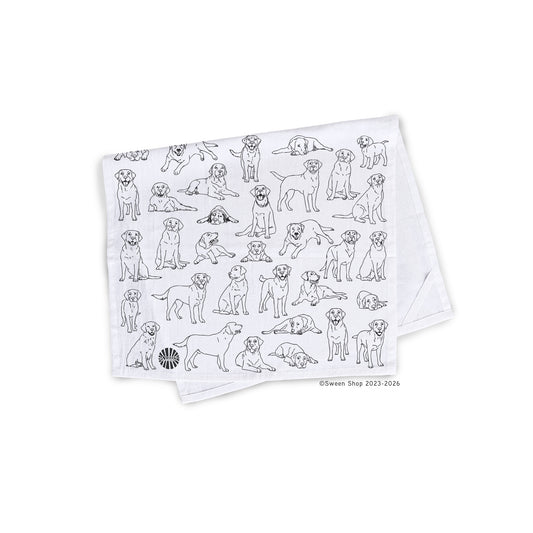 Labrador Tea Towel - 100% Premium Cotton Kitchen Dish Cloth