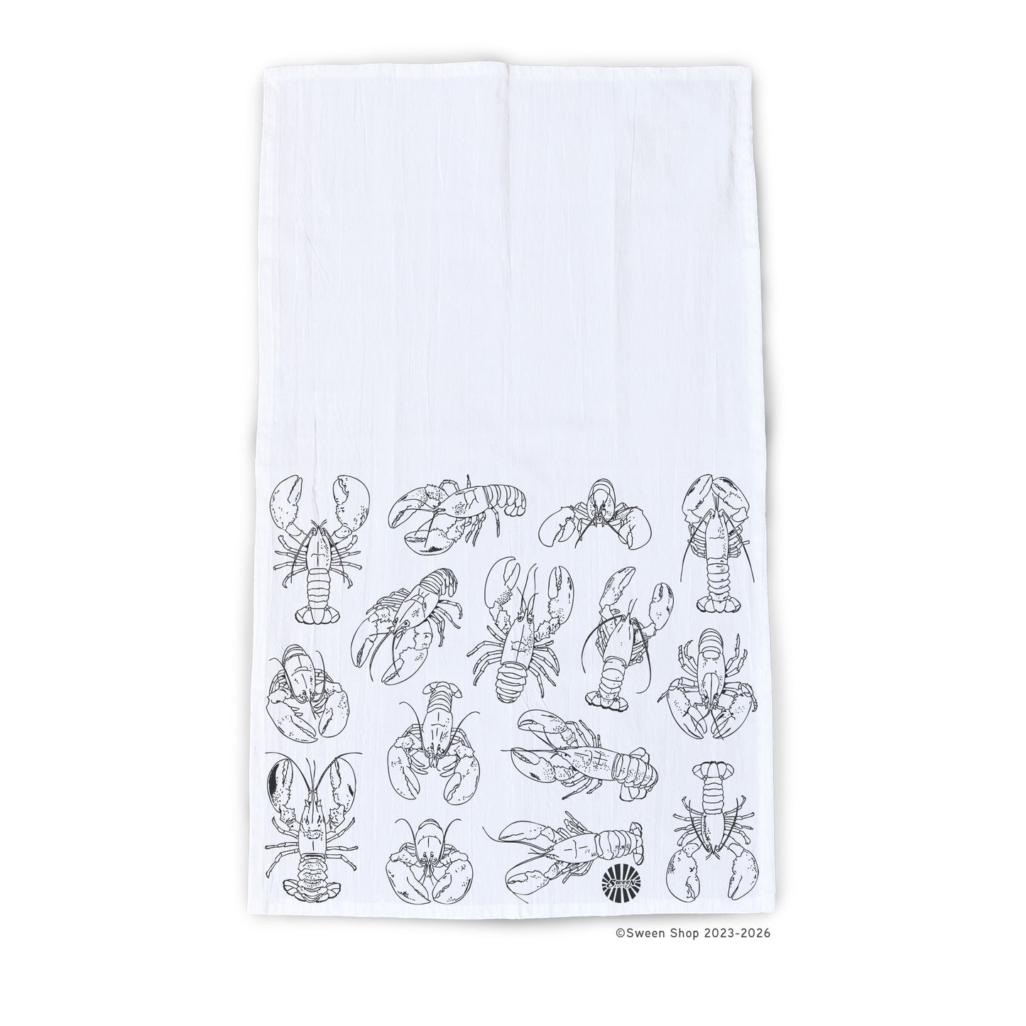 Lobsters Tea Towel- 100% Premium Cotton Kitchen Dish Cloth